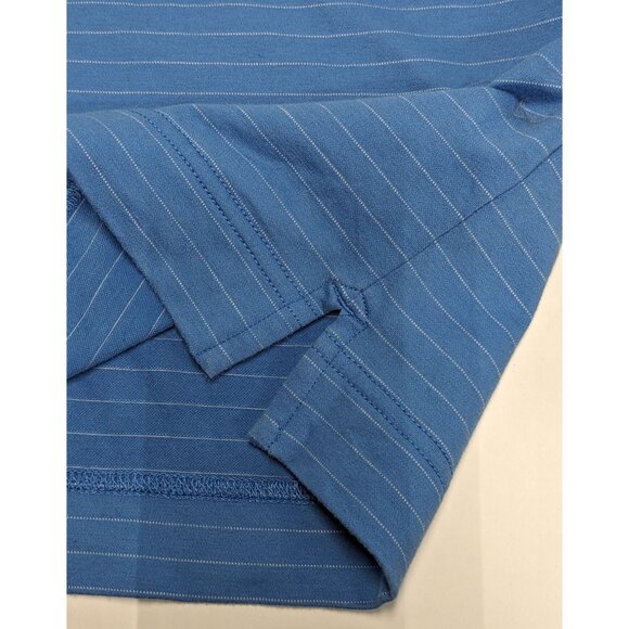 FootJoy Polo Shirt Men Size XL Striped Golf Performance Casual Sportswear Preppy - Picture 5 of 8